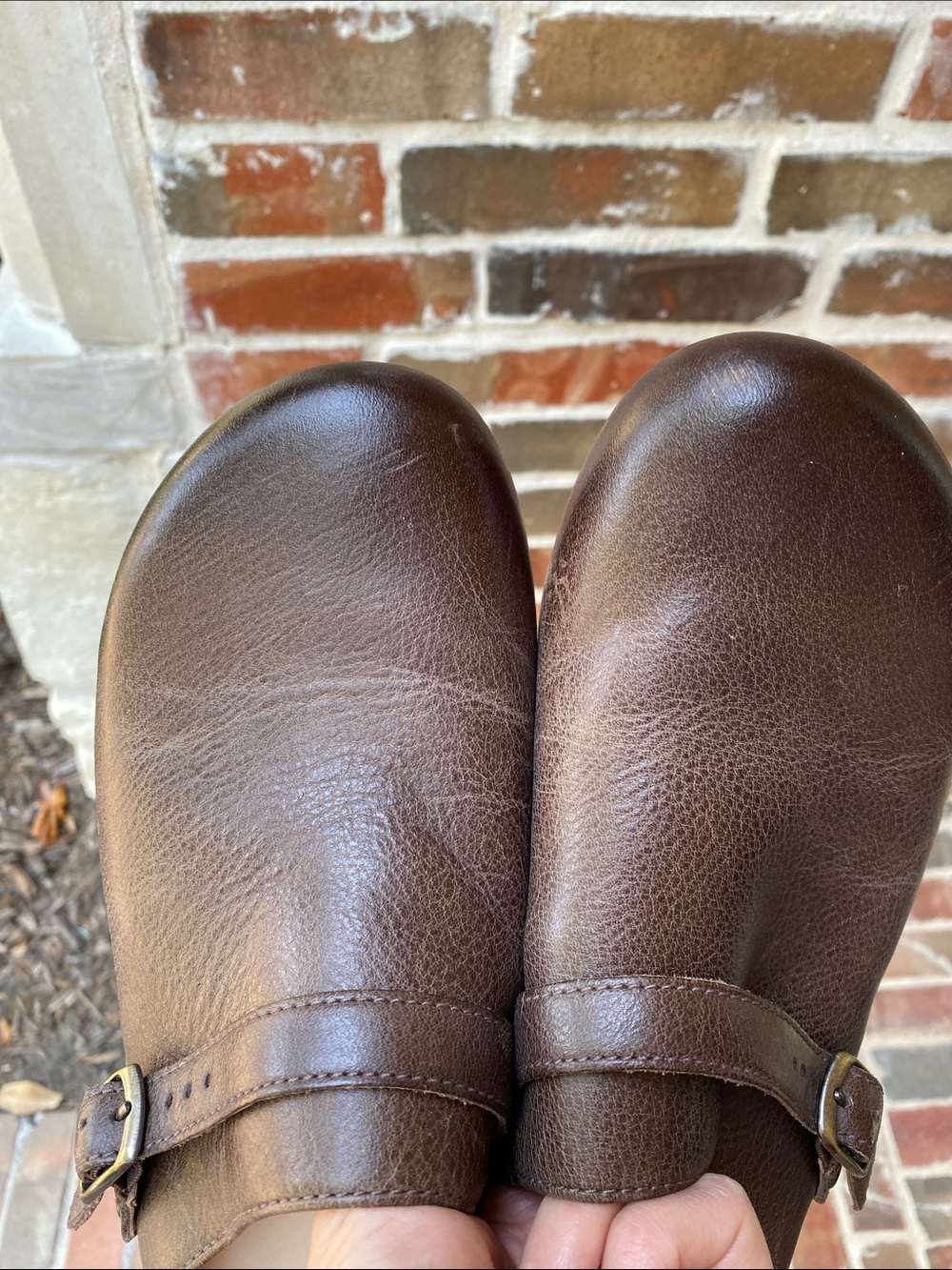 Dansko Brown Leather Slip-On Berry Clog Size 40 - Picture 9 of 16
